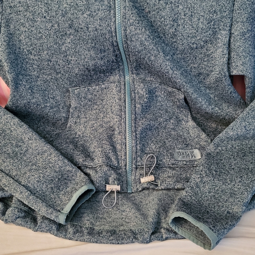 Victoria Secret ZIP UP PULL TIE SWEATSHIRT - Picture 3 of 4